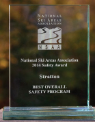 Stratton was awarded the 2014 NSAA Award for Best Overall Safety.
