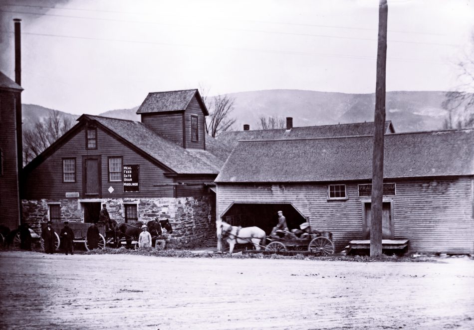 manchester grist mill 1800s