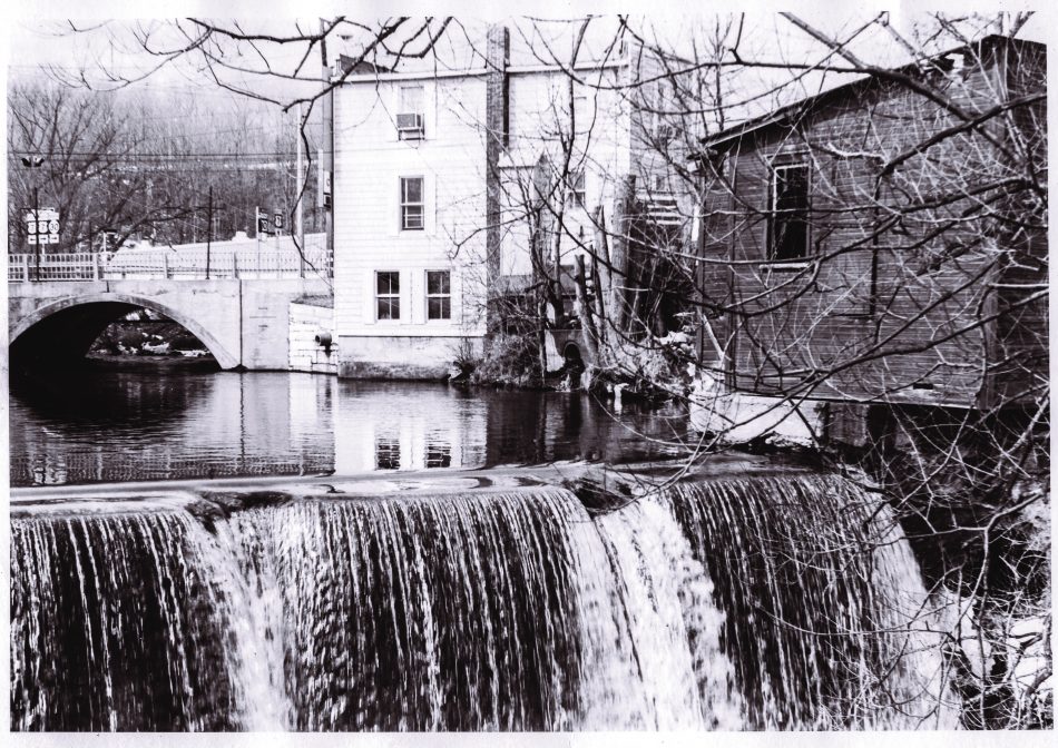 manchester grist mill from water