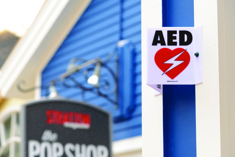 aed sign