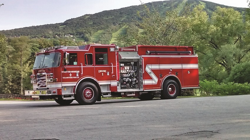 stratton mountain fire truck