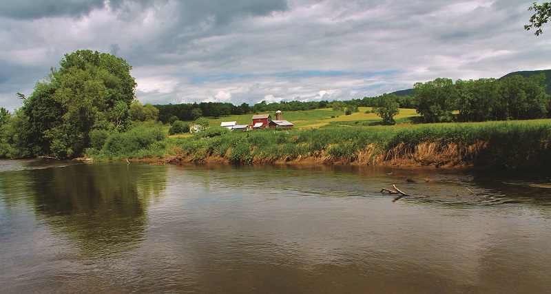 Flyfishing Battenkill River Red Covered Bridge Road Arlington