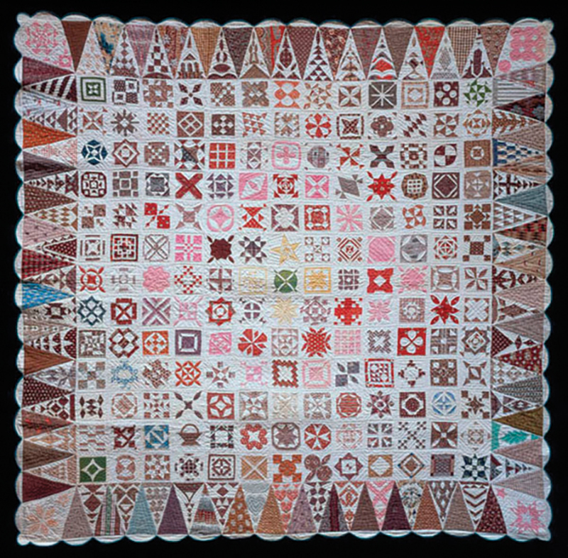 Jane Stickle sampler quilt