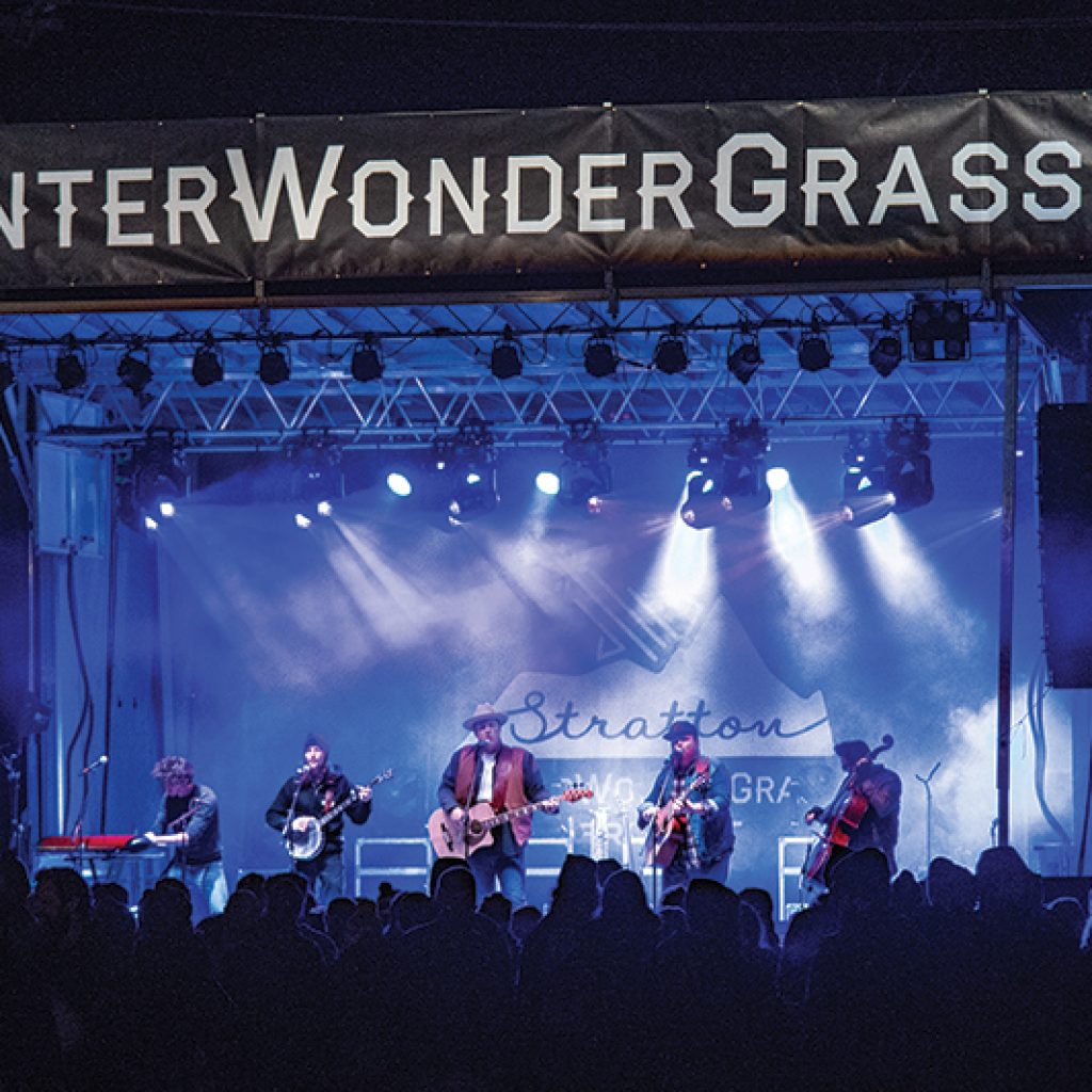 winter wonder grass concert at stratton mountain
